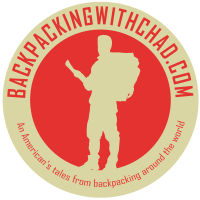 Logo for backpackingwithchad.com