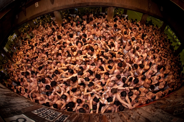 Naked Festival, Japan, one of the strangest festivals in the world