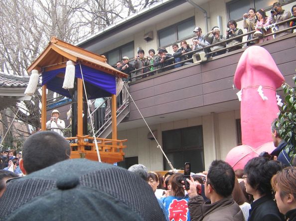 The strange festival of Kanamara Matsuri, Japan